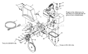 Page D Diagram and Parts List for 31AE9P3J801 2005-2 Yard Man Snow Blower